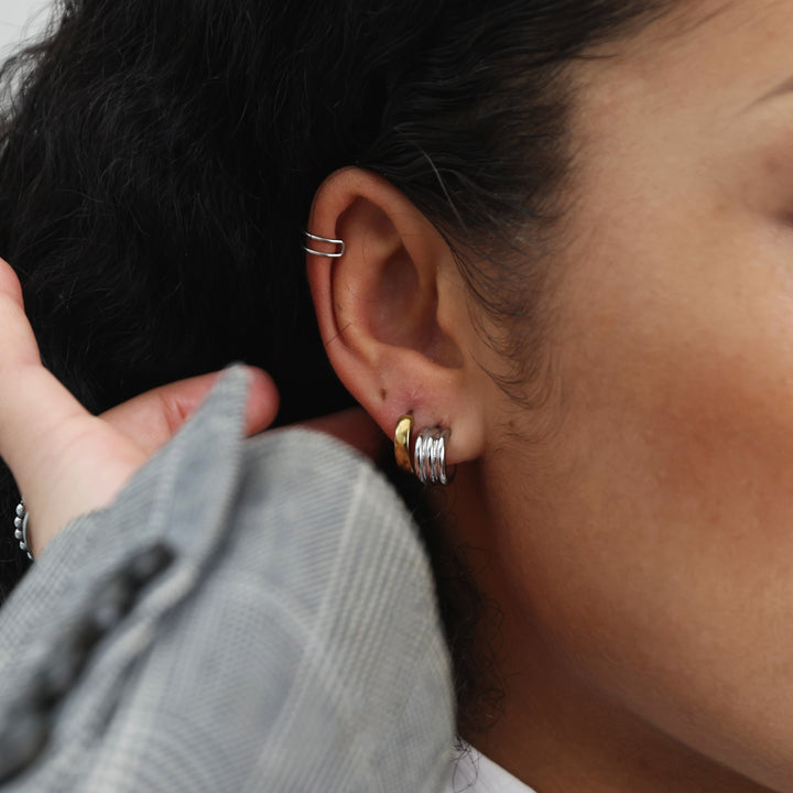 Gun - Studs Örhängen Rostfritt Stål