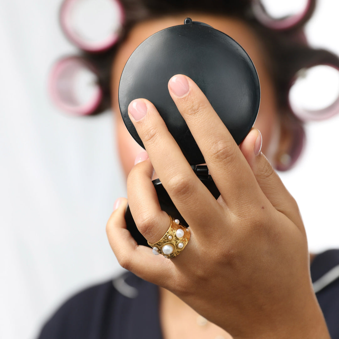 Kerstin - Hamrad Ring Rostfritt Stål