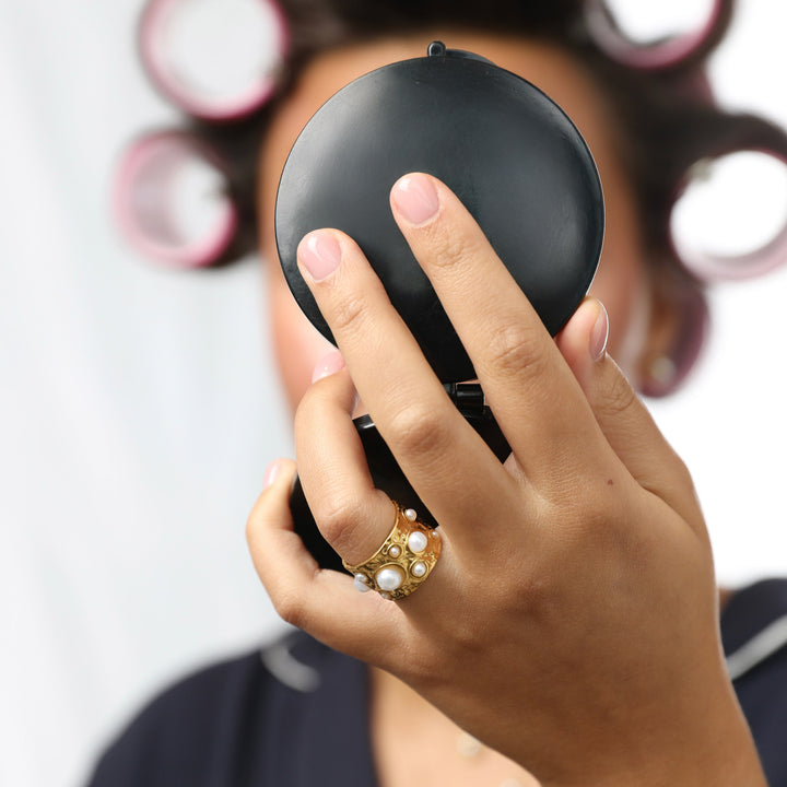 Kerstin - Hamrad Ring Rostfritt Stål