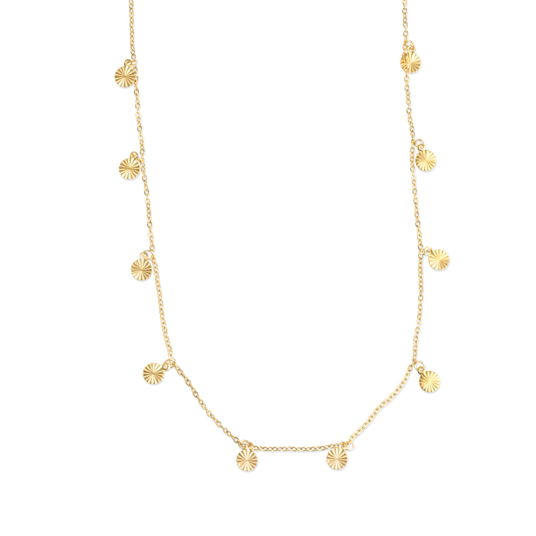 Liv - Halsband Myntberlock Rostfritt Stål