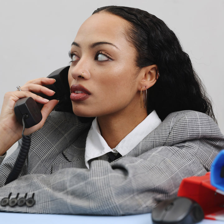 Zephyr - Örhängen Wire Loops Rostfritt Stål