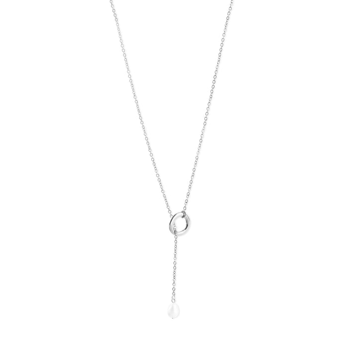 Boel - Lariat Pärlhalsband Rostfritt Stål