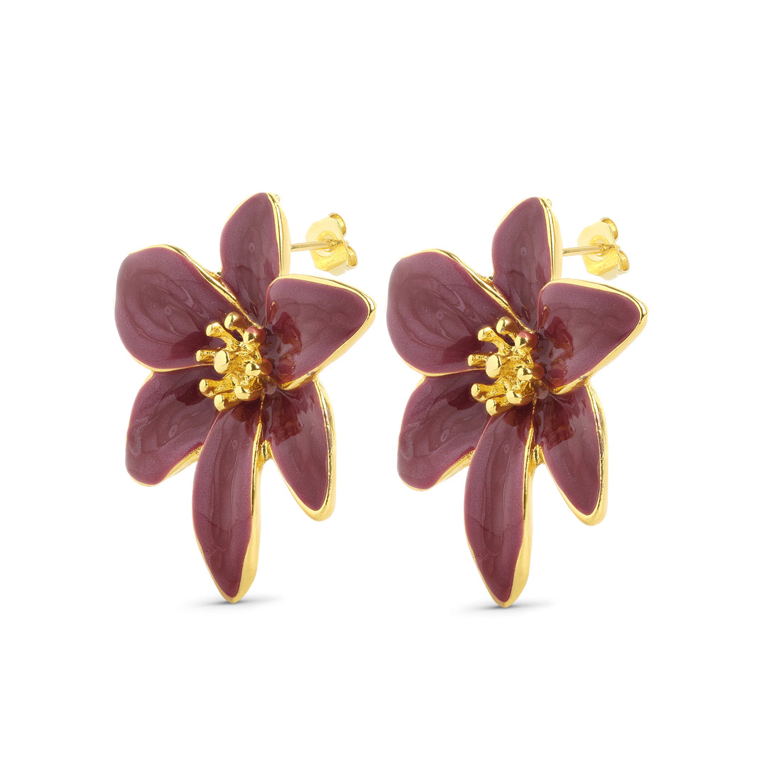 Vivianne - Studs Örhängen Blomma