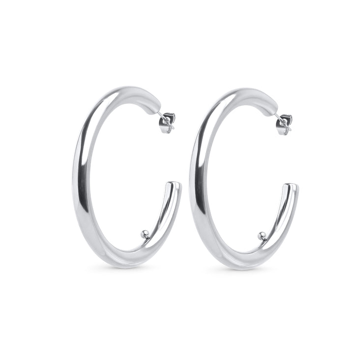 Peg - Statement Örhängen Studs/Hoops Rostfritt Stål
