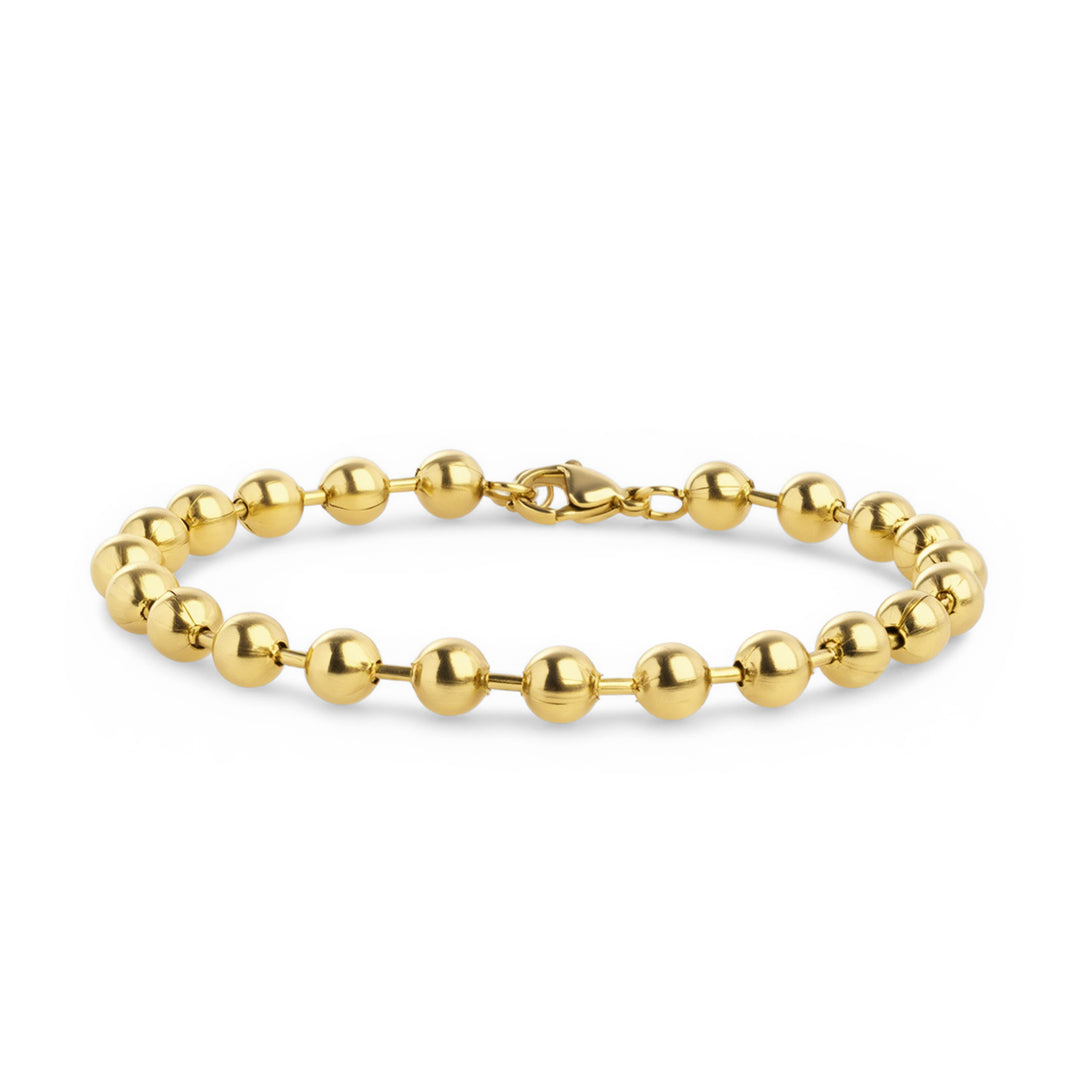 Billie - Metal Bead Armband Rostfritt Stål