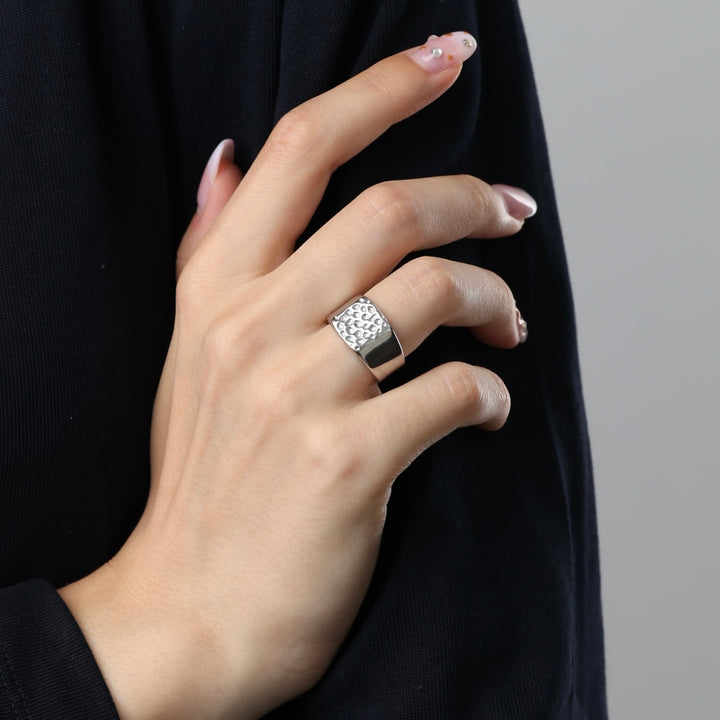 Blythe – klackring i rostfritt stål, silver | Timi of Sweden