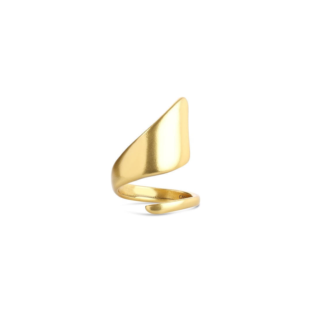 Ban - Skulptural Ring Rostfritt stål