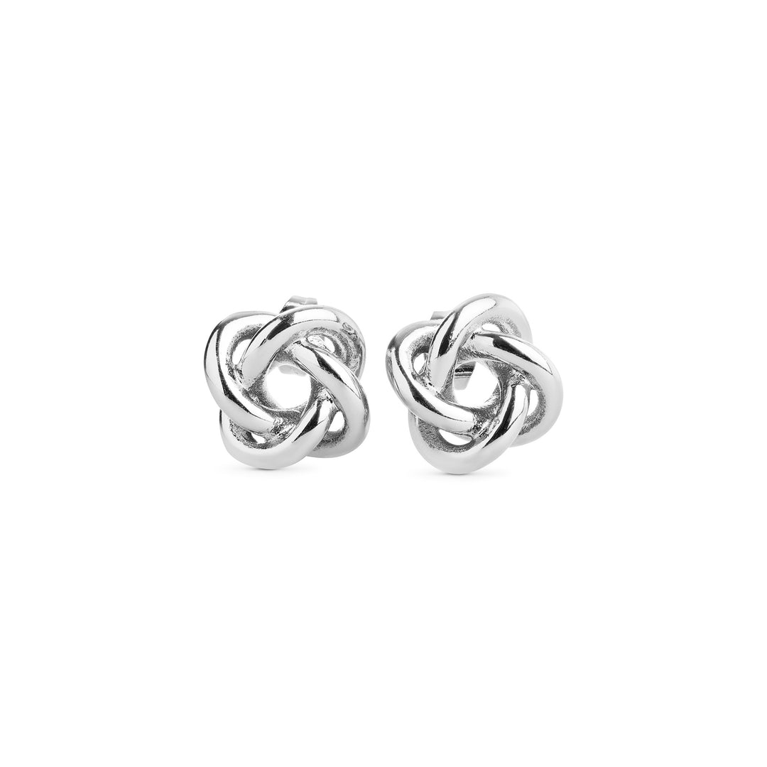 Karla – knutstuds i rostfritt stål, silver | Timi of Sweden