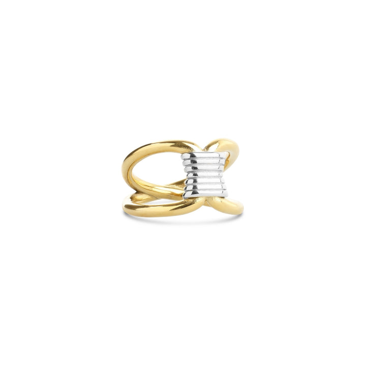 Enya - Mixed Metal Ring Rostfritt Stål