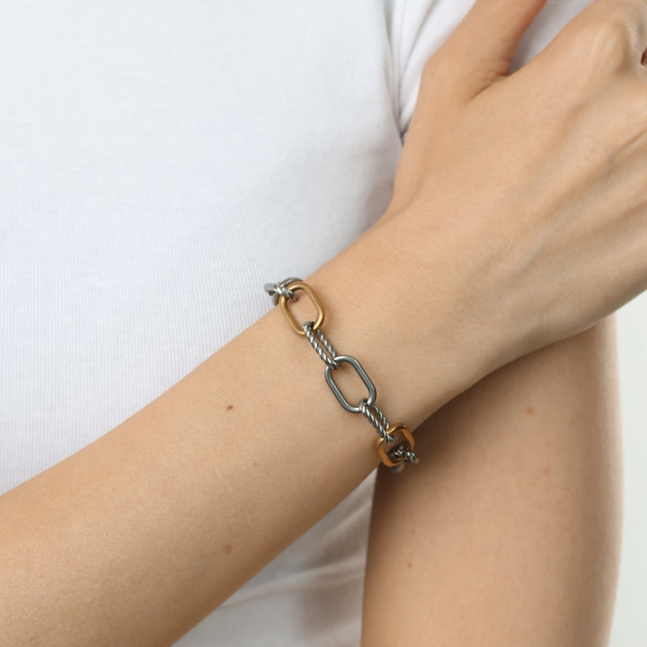 Nanja - Kedjearmband Rostfritt stål